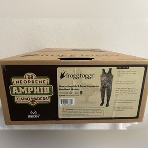 Frogg Toggs Men’s Amphib 3.5mm Neoprene Bootfoot Wader - Size 8